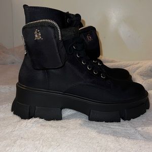 Steve Madden thora p black boots